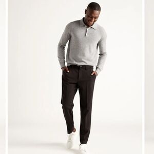 Quince Men’s Ultra Stretch 24/7 Smart Chino Pants in Dark Charcoal 34x32